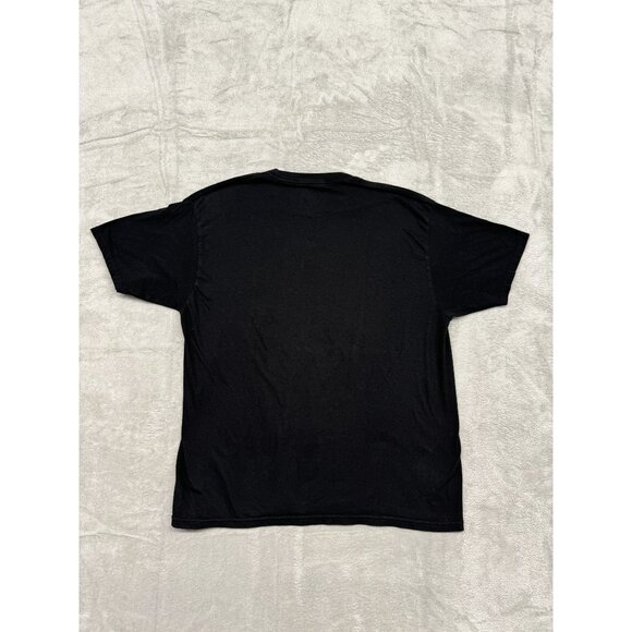 KISS Alive In 77 Tour Black Patriotic XXL T-Shirt Cotton/Polyester Mens Rock Ban - Picture 4 of 4